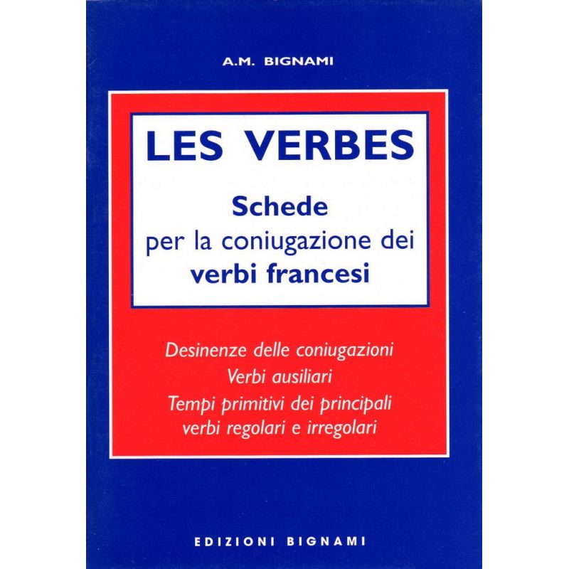 Les verbes - Schede per la coniugazione verbi francesi