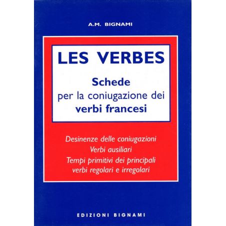 Les verbes - Schede per la coniugazione verbi francesi