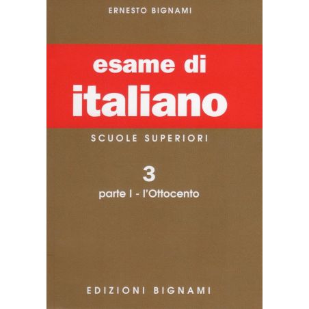 Riassunto di letteratura italiana - L'Ottocento - Edizioni Bignami
